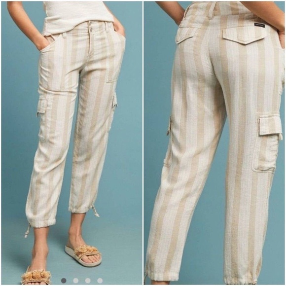Sanctuary Pants - Anthropologie Terrain Cropped Pants 26